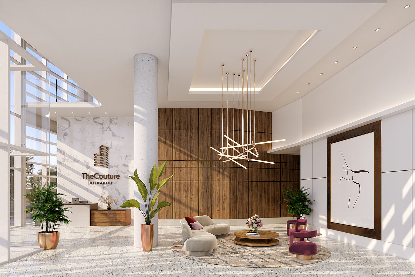 Couture Milwaukee — Lobby