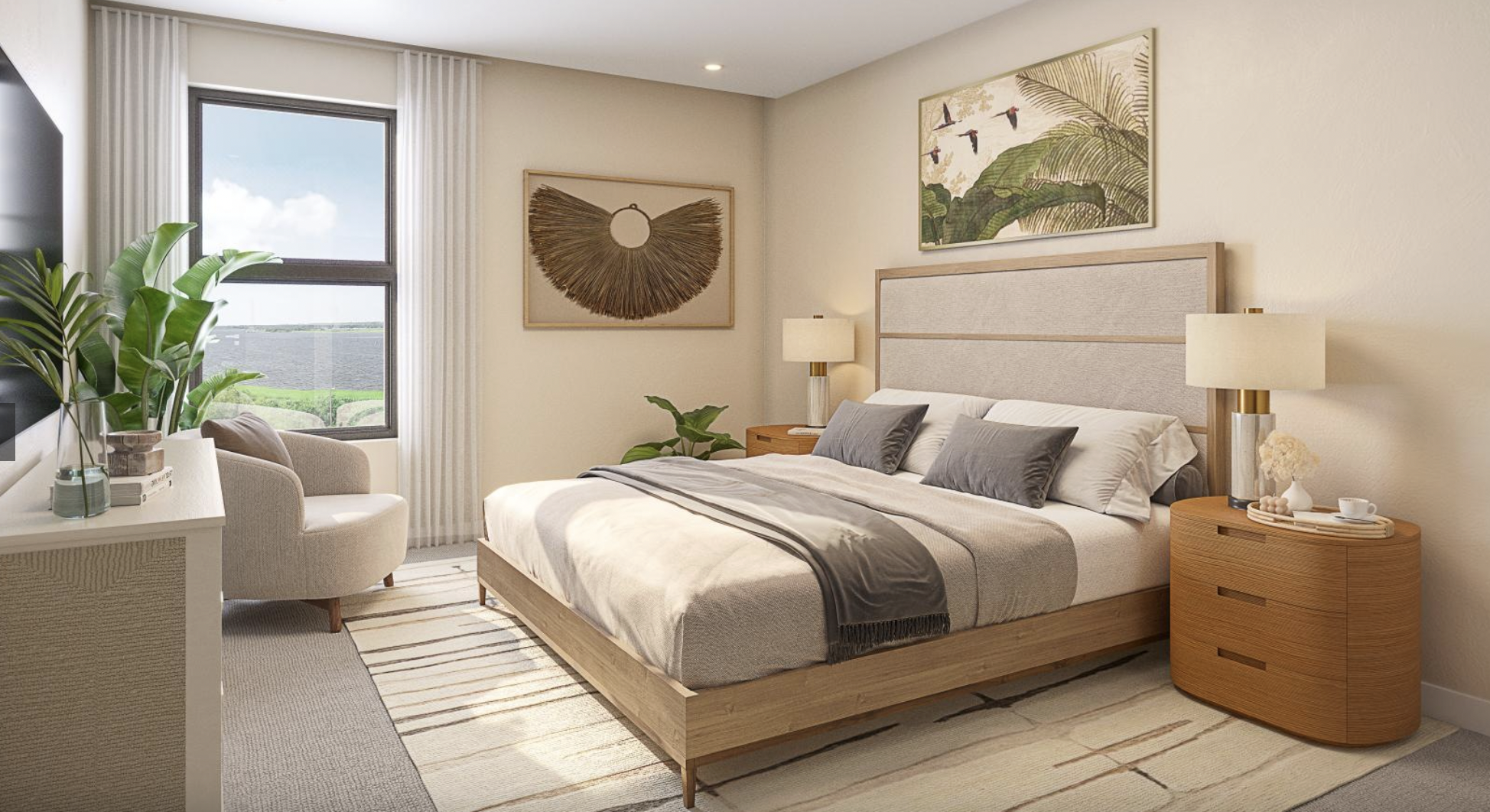 Proximity at Watermark — primary bedroom with water views